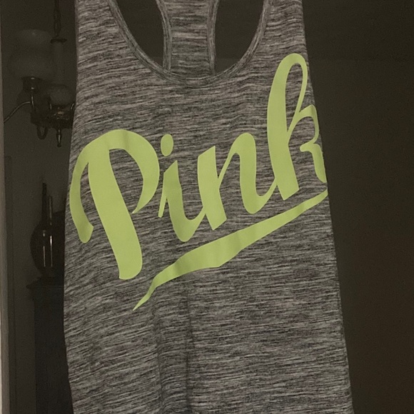 PINK Victoria's Secret Tops - VICTORIA SECRETS PINK RACERBACK TANK MEDIUM